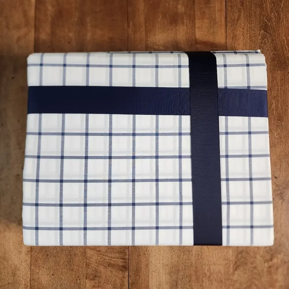 Cremieux King Mini Set Duvet Cover Blue & White